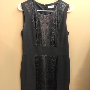 Calvin Klein Snake Skin Dress